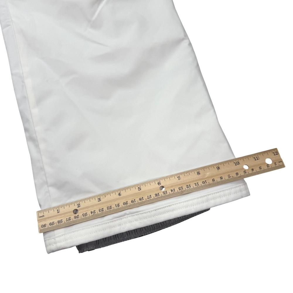 Obermeyer Sugarbush Stretch Ski Pant White Performance Tech Snow Winter - Picture 15 of 16
